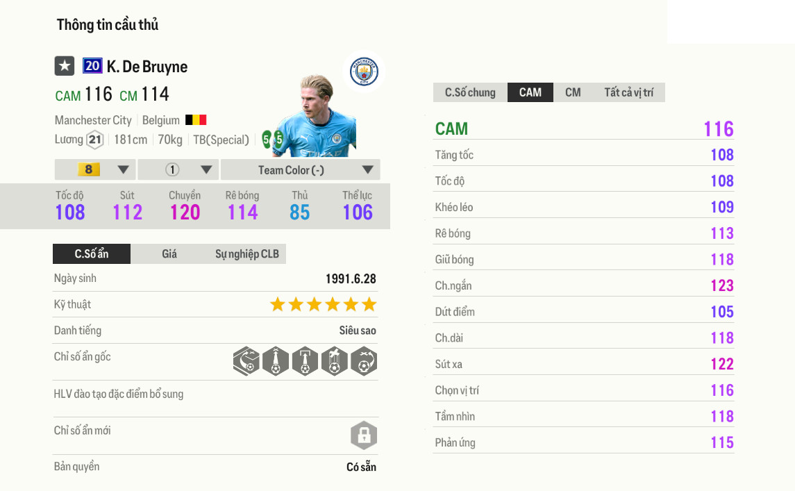 Bruyne 20UCL
