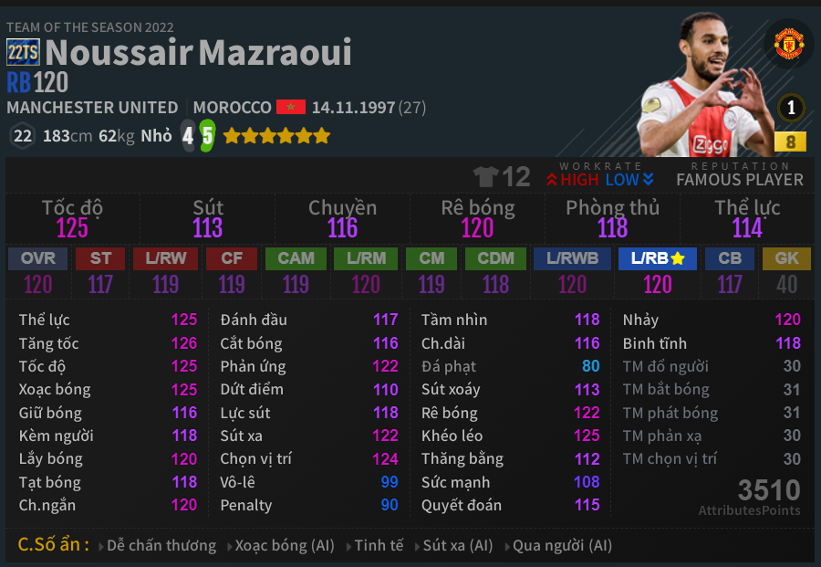Mazraoui 22TS