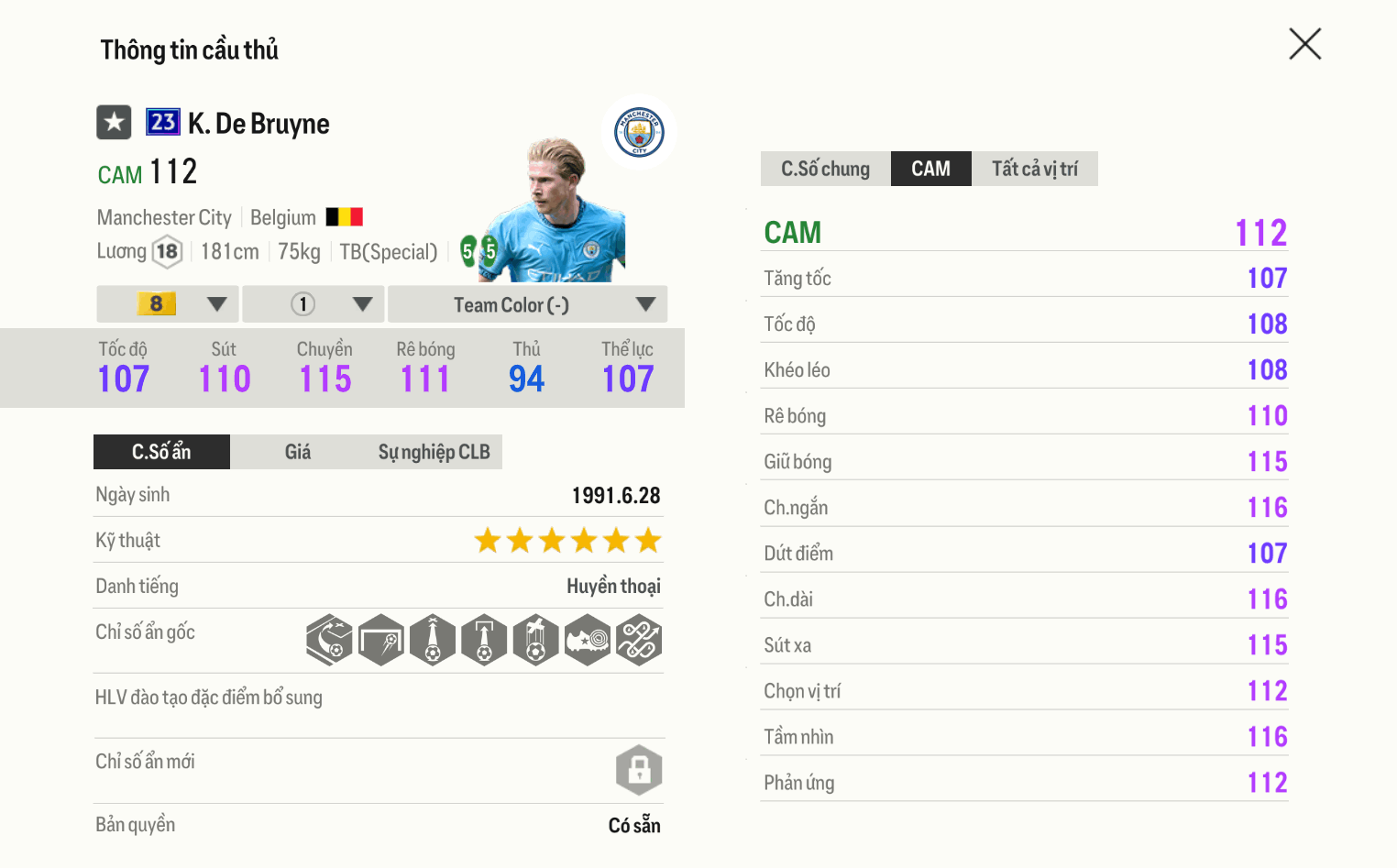 Review Kevin De Bruyne 23ucl – Đừng Tin Vào Chỉ Số - 2