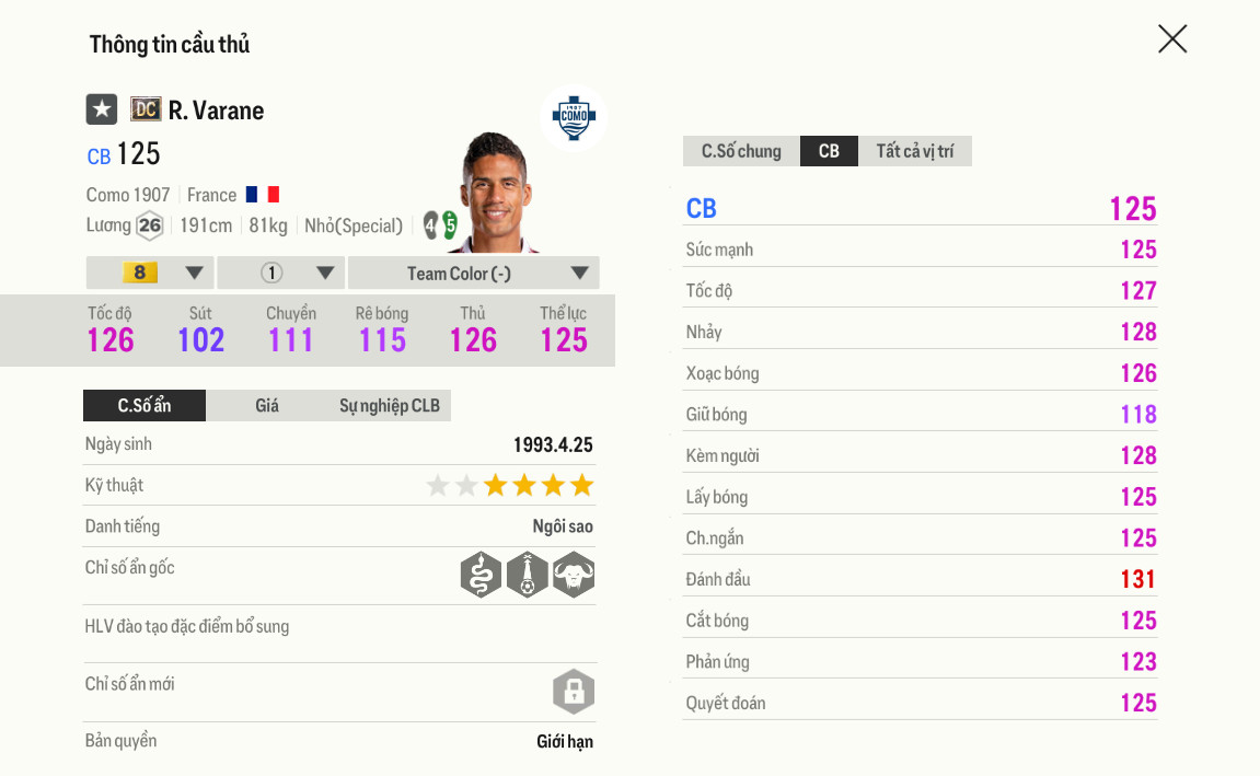 Varane DC