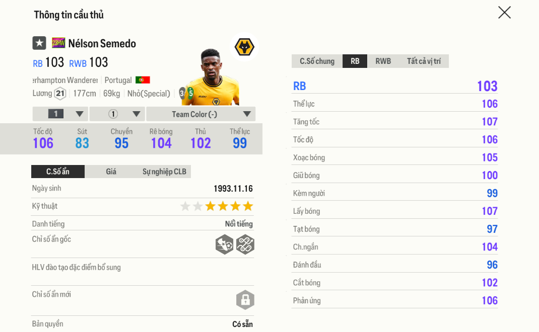 Semedo 23HW
