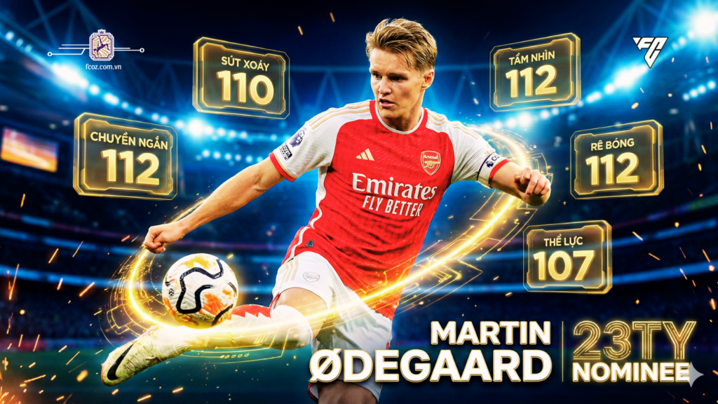 Martin Ødegaard 23ty