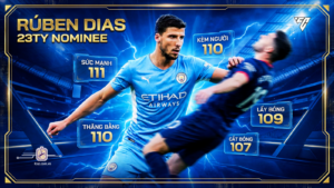 Rúben Dias 23TY không phải là một cầu thủ có thể đánh giá một cách đơn giản là "hay" hoặc "dở". Anh là một tài sản phức tạp, một con dao hai lưỡi mà hiệu quả sử dụng phụ thuộc rất nhiều vào người điều khiển và hệ thống chiến thuật xung quanh. Để hiểu đúng về Dias 23TY, điều quan trọng là phải xác định đúng vai trò của anh trong meta game. Anh không phải là một trung vệ kiểu "máy quét tốc độ" (Pace Sweeper) như Antonio Rüdiger hay Raphaël Varane, những người dựa vào tốc độ kinh hoàng để sửa chữa sai lầm. Thay vào đó, Dias thuộc về trường phái "trung vệ đọc tình huống" (Positional Stopper), tương tự như Thiago Silva hay phiên bản đỉnh cao của Vincent Kompany. Lối chơi của anh dựa trên trí tuệ, khả năng phán đoán và chọn vị trí để dập tắt các đợt tấn công từ trong trứng nước. Việc cộng đồng so sánh anh với Thiago Silva ("티아구 실바 상위 버전인 거 같음" - "Có vẻ là phiên bản nâng cấp của Thiago Silva") đã phần nào khẳng định điều này. Những người chơi mong đợi một cỗ máy tốc độ sẽ thất vọng, nhưng những ai đề cao trí thông minh phòng ngự sẽ tìm thấy ở anh một báu vật.