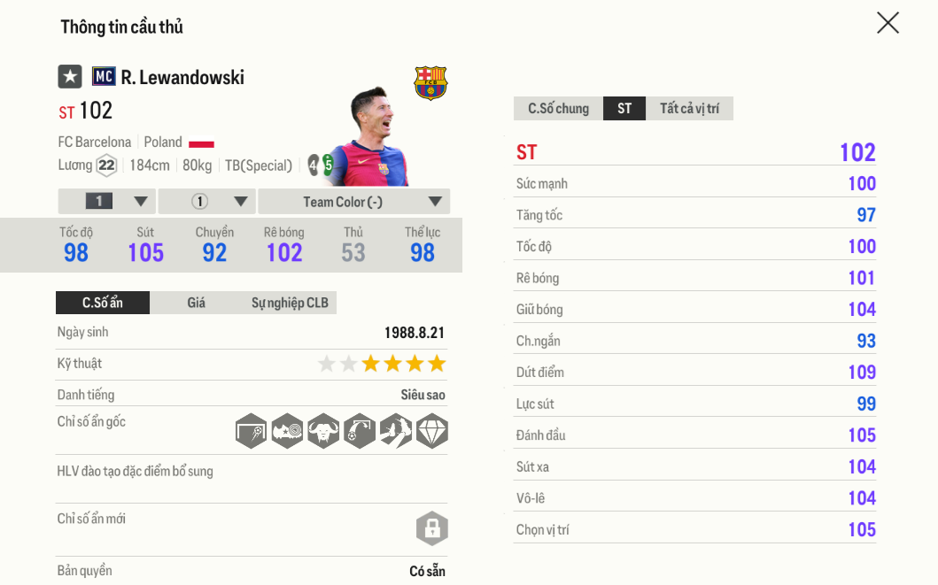 Review R. Lewandowski MC