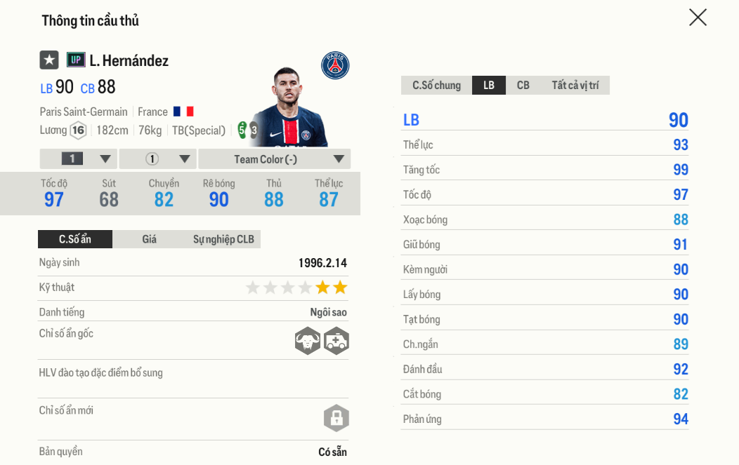 Review Lucas Hernández UP