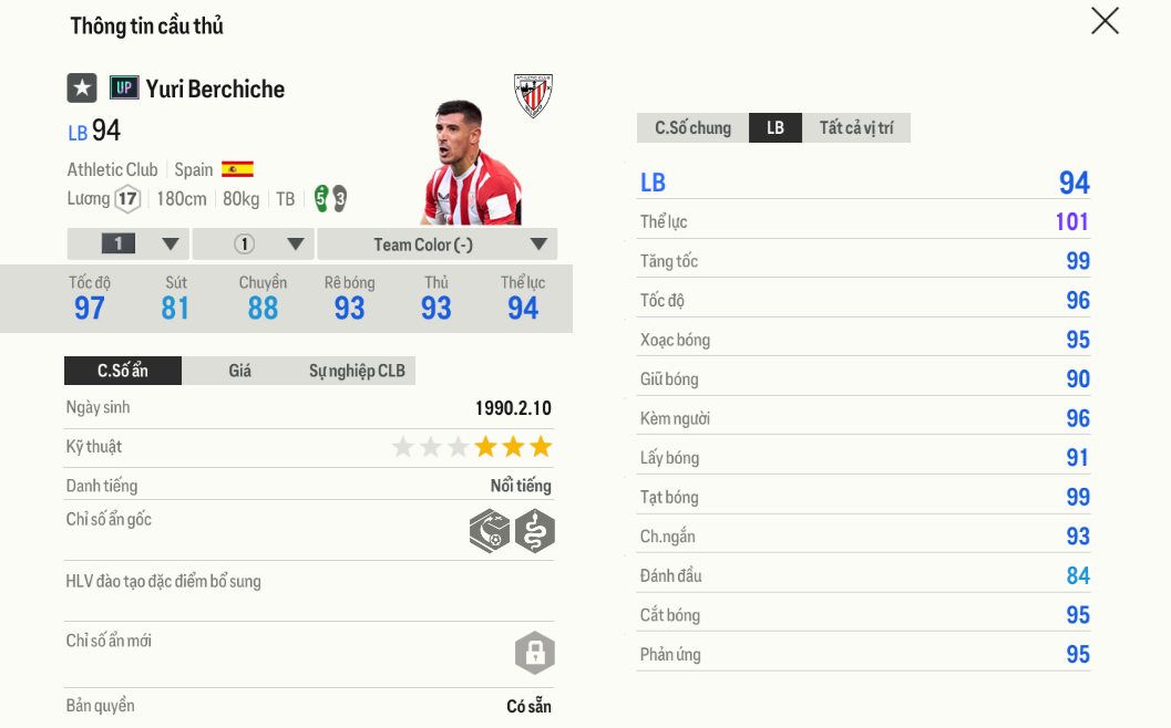 Review Yuri Berchiche UP