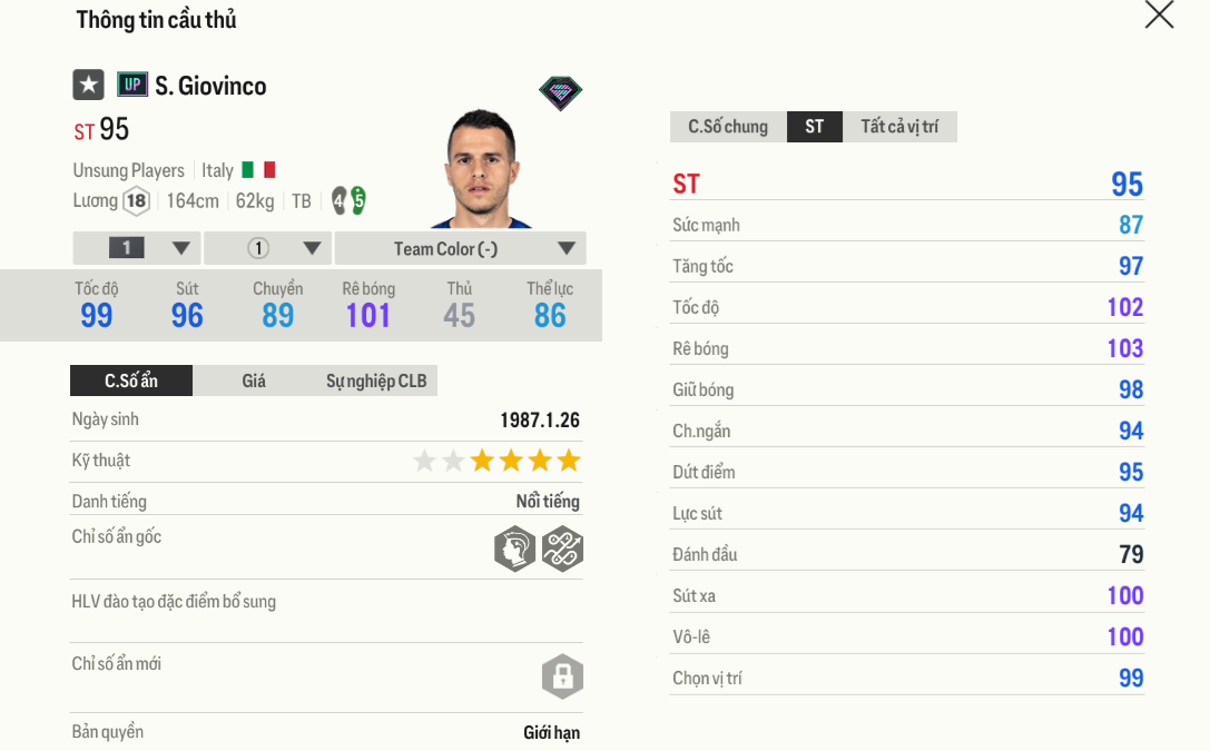 Review S. Giovinco UP