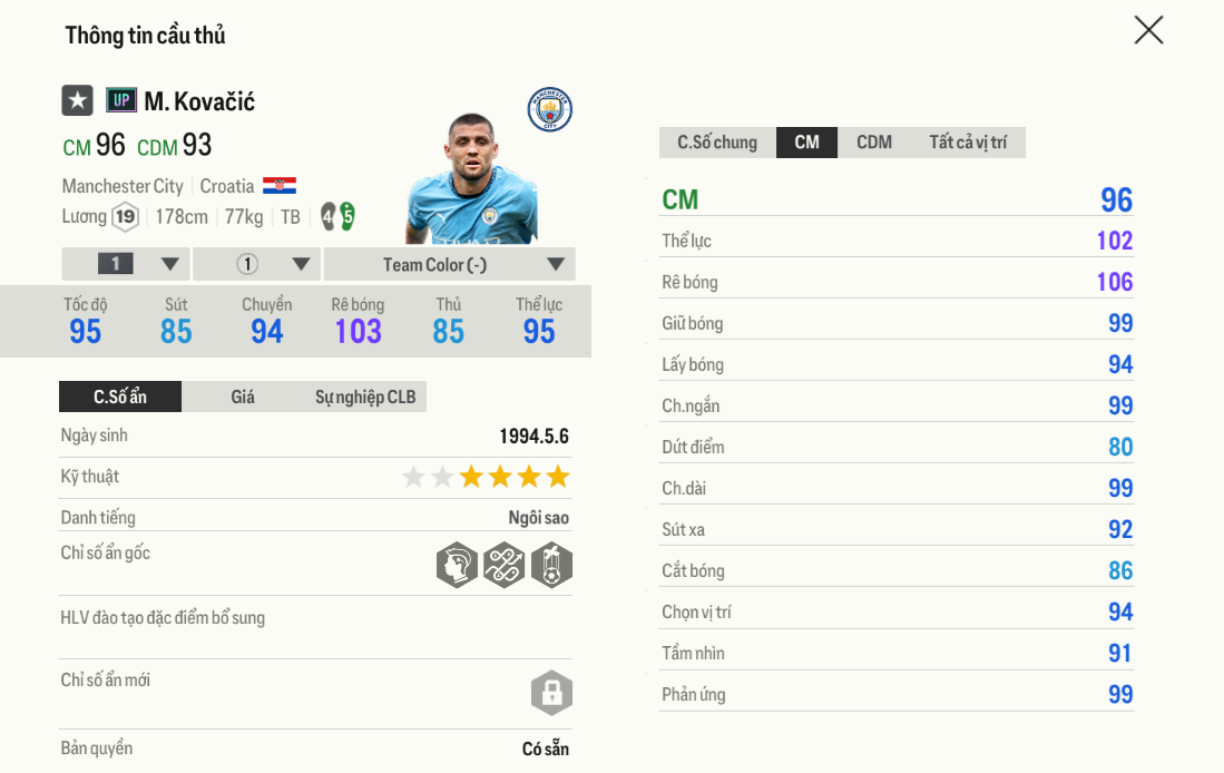 Review Mateo Kovačić UP