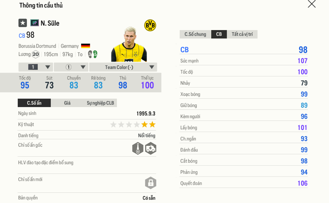 Review Niklas Süle UP