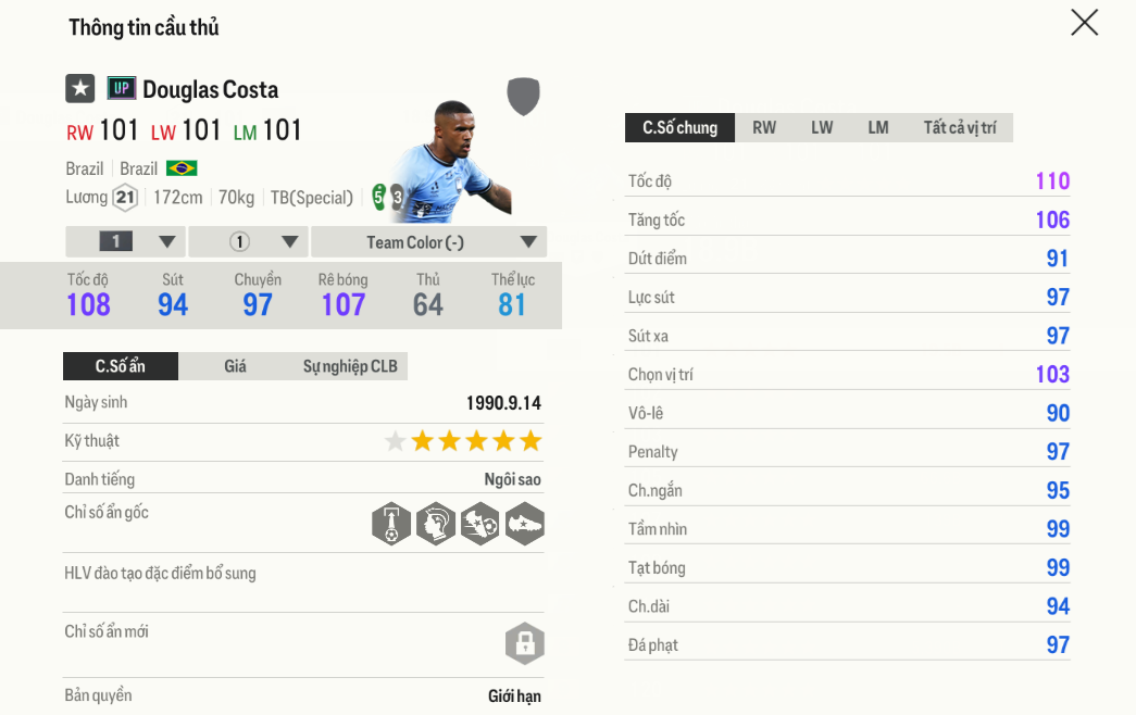 Review Douglas Costa UP