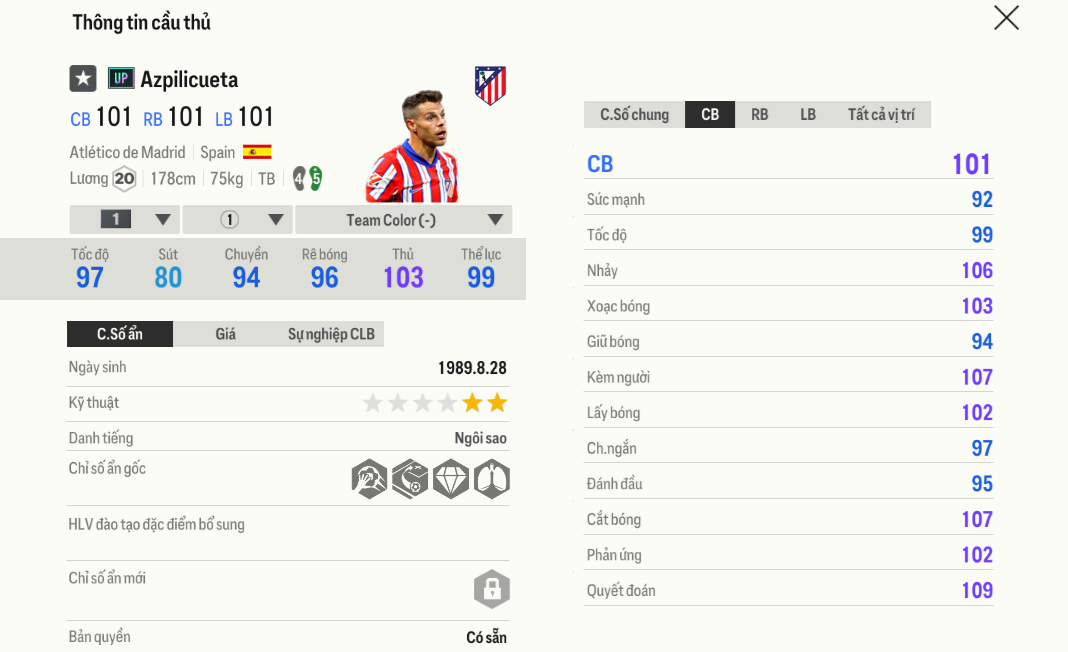 Review C. Azpilicueta UP