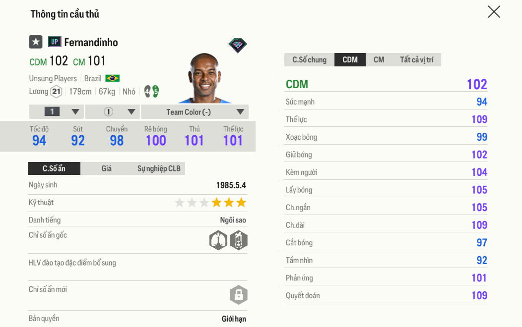 Review Fernandinho UP