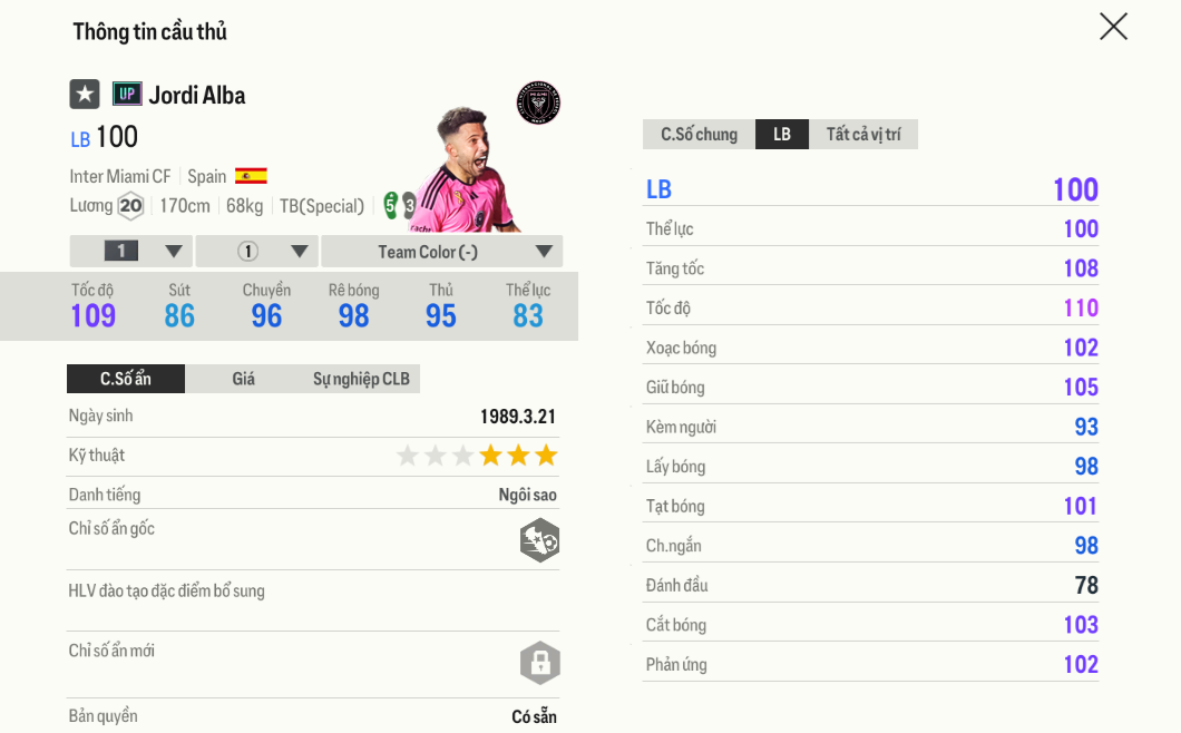 Review Jordi Alba UP