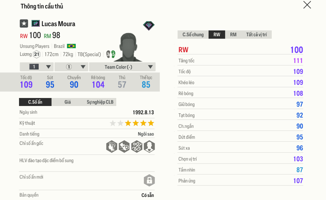 Review Lucas Moura UP