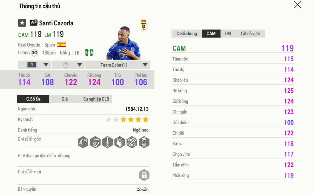 Review Santi Cazorla WS