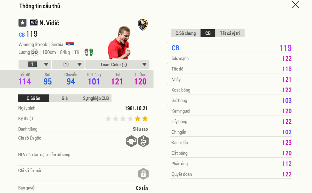 Review Nemanja Vidić WS