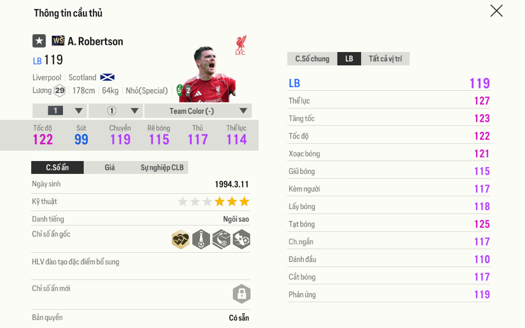 Review A. Robertson WS