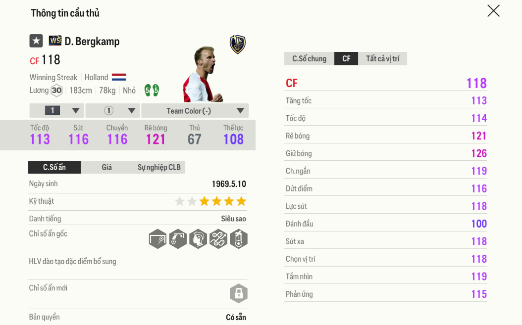 Review Dennis Bergkamp WS