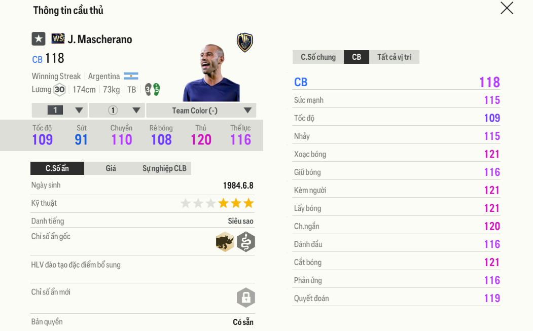 Review Javier Mascherano WS