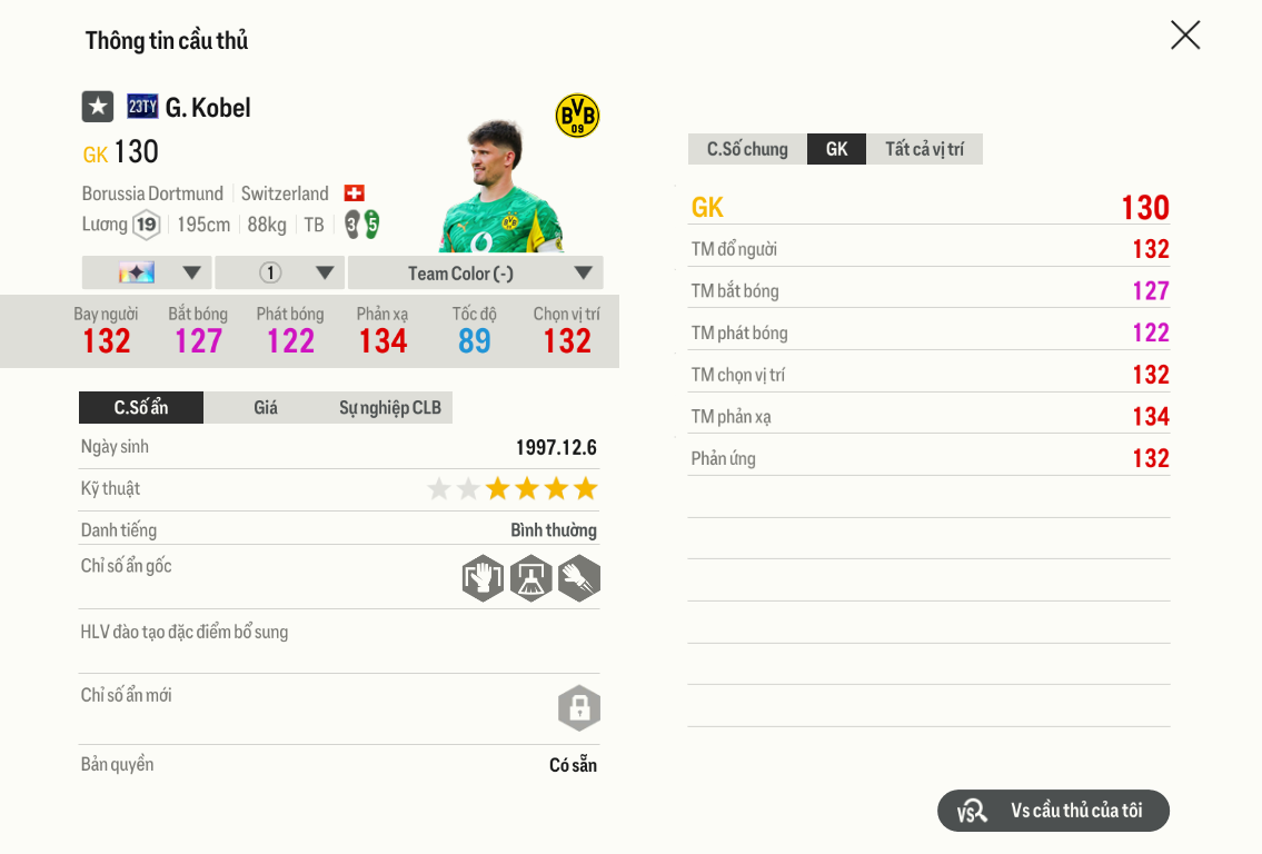 Review Gregor Kobel 23TY