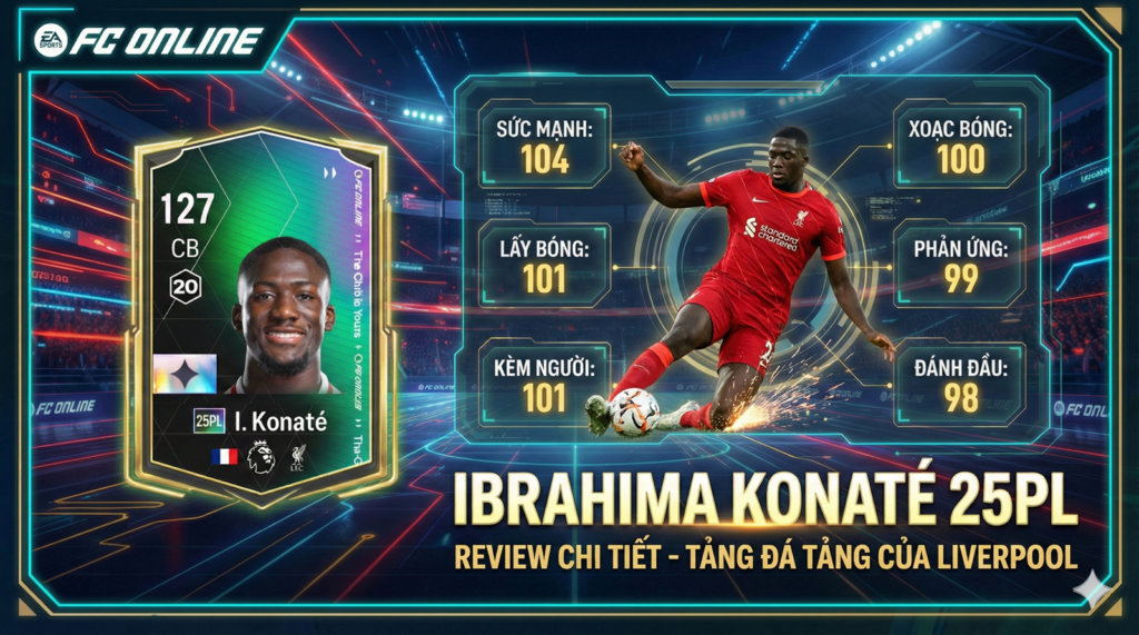 Ibrahima Konaté 25pl