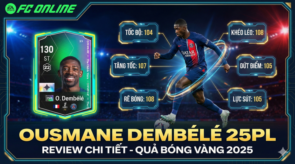 Ousmane Dembélé 25pl