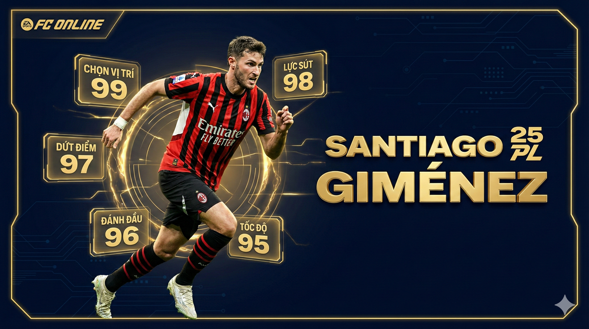 Review Santiago Giménez 25pl