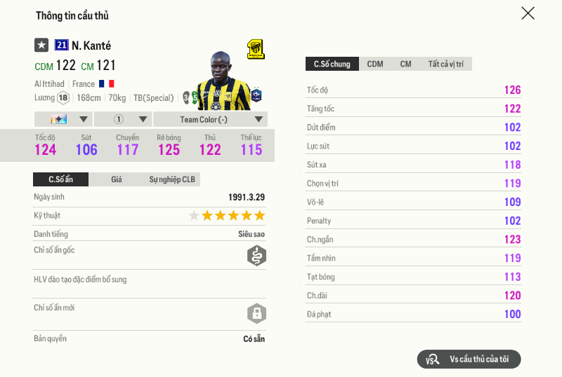 12 N'golo Kanté 21ucl