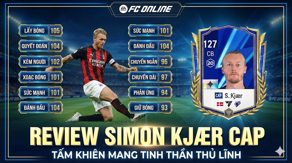 Review Simon Kjær CAP