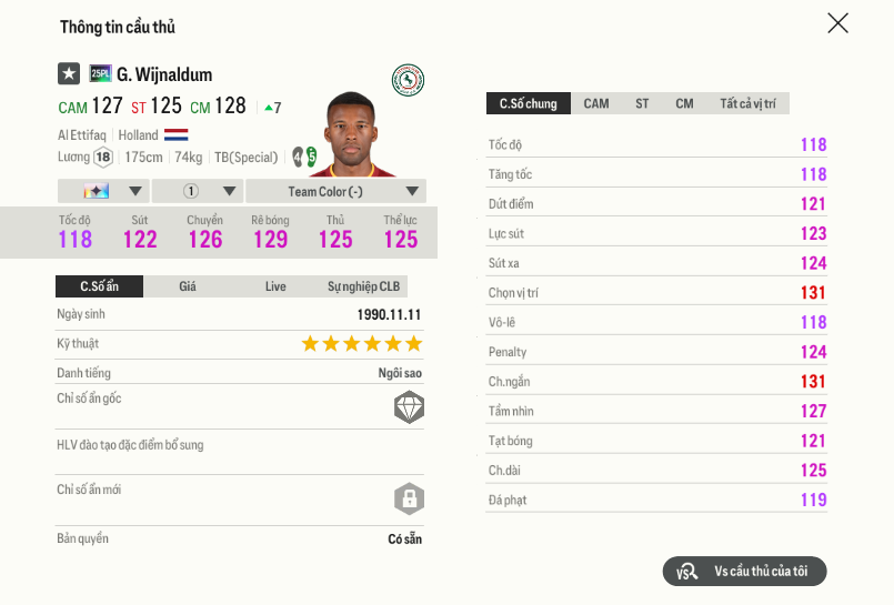 21 Georginio Wijnaldum 25pl