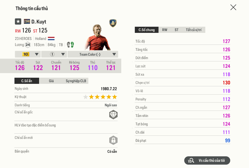 22 Dirk Kuyt 23hr