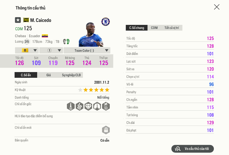 33 Moisés Caicedo 24ep