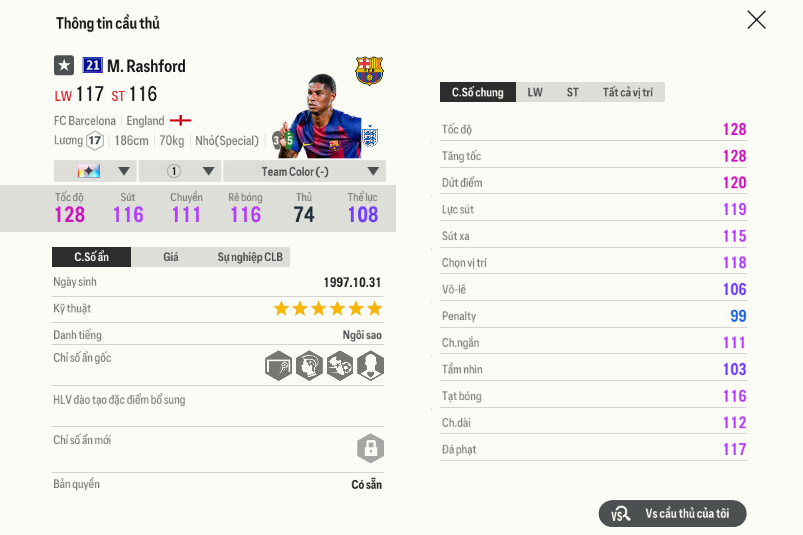 45 Marcus Rashford 21ucl