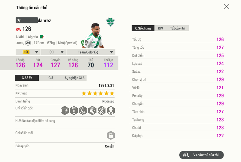 45 Riyad Mahrez 22ts