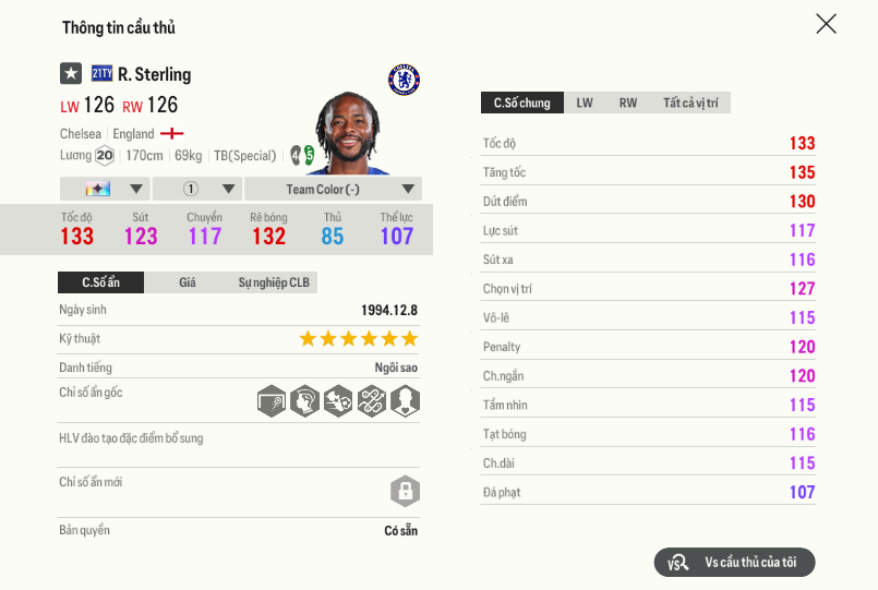 70 Raheem Sterling 21ty