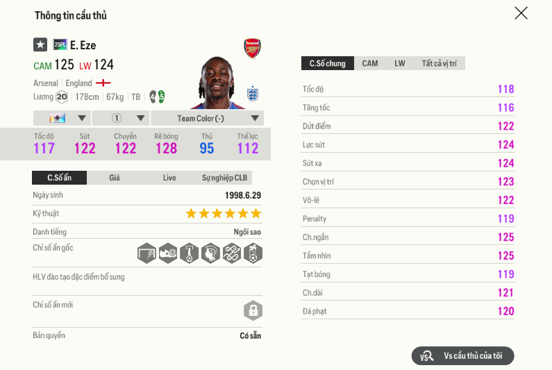 76 Eberechi Eze 25pl