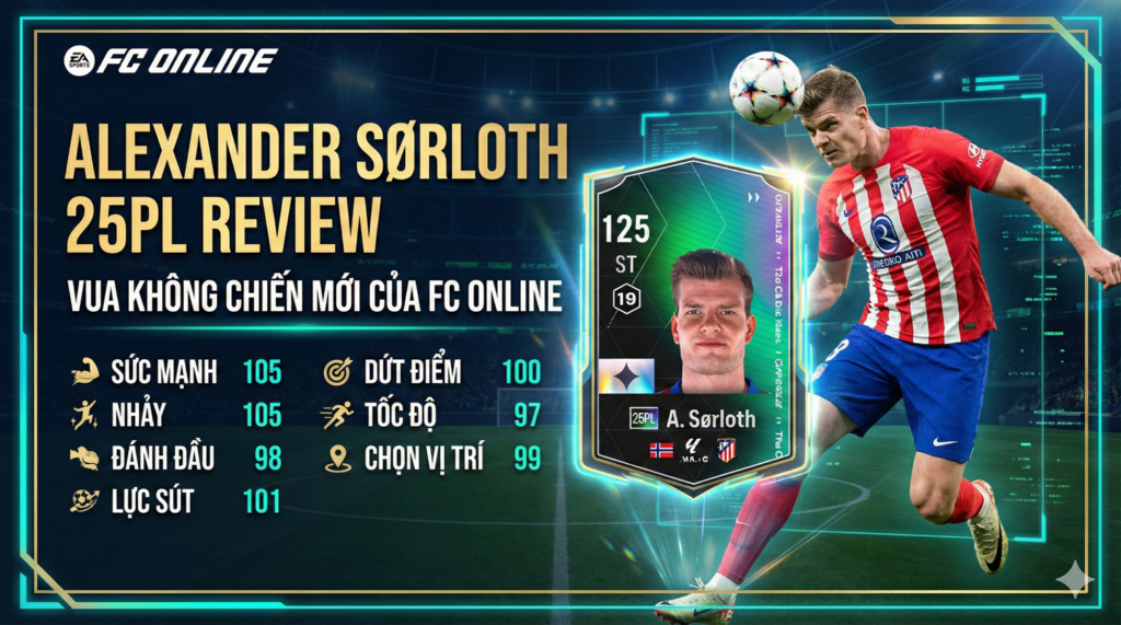 Alexander Sørloth 25pl