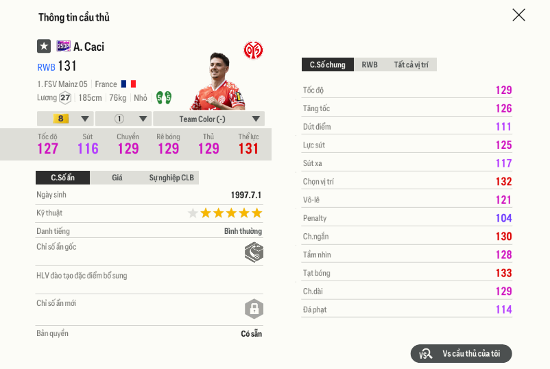 Anthony Caci 25dp 17