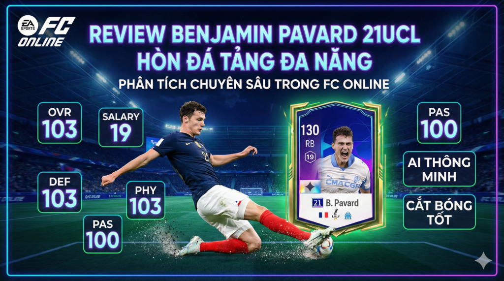 Benjamin Pavard 21ucl
