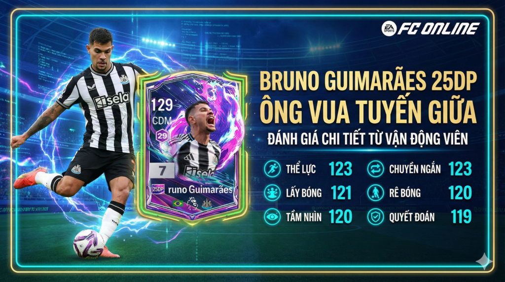 Bruno Guimarães 25dp