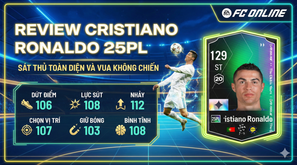 Cristiano Ronaldo 25pl