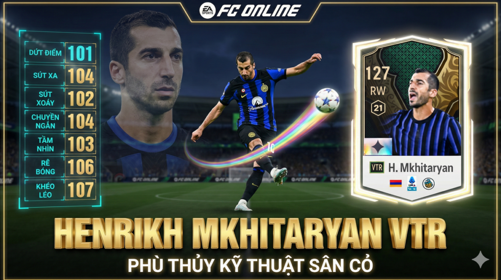 Henrikh Mkhitaryan Vtr