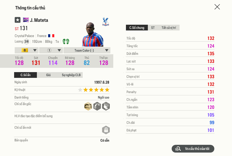 Jean-philippe Mateta 25dp 19