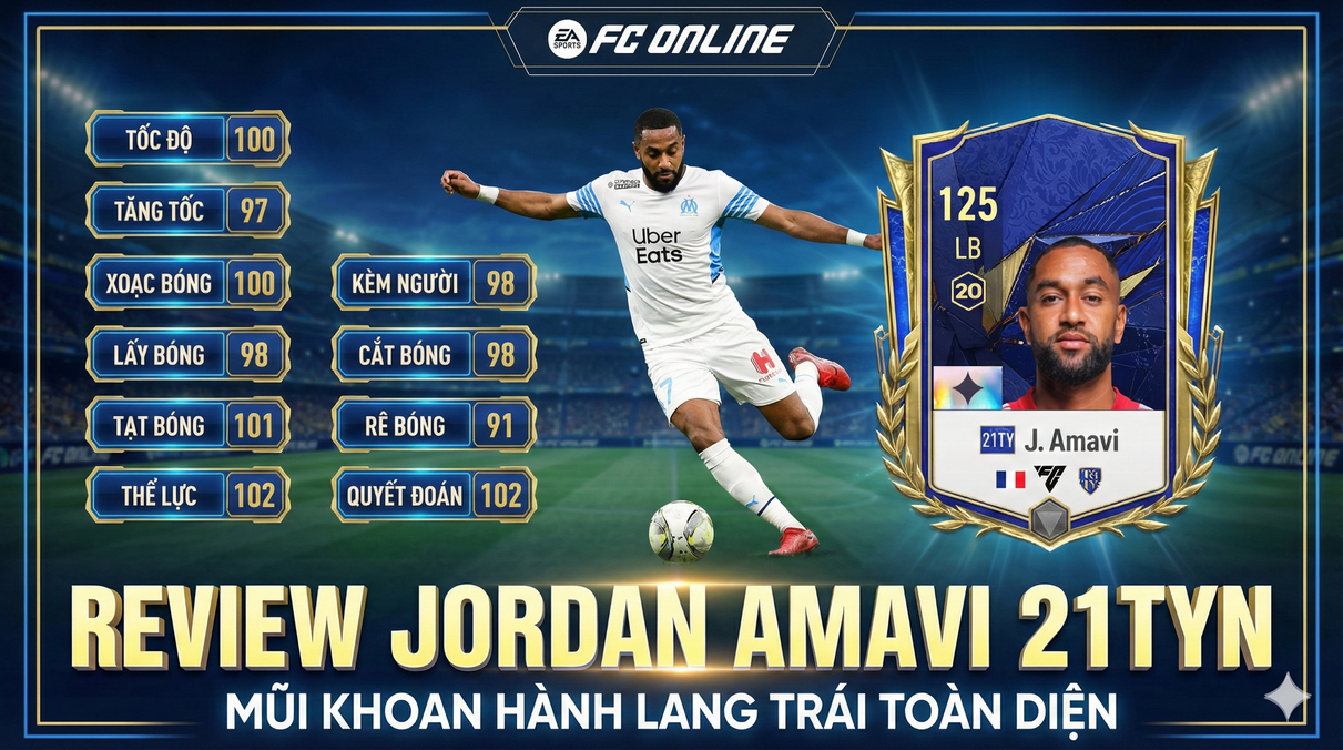 Jordan Amavi 21ty Nominee