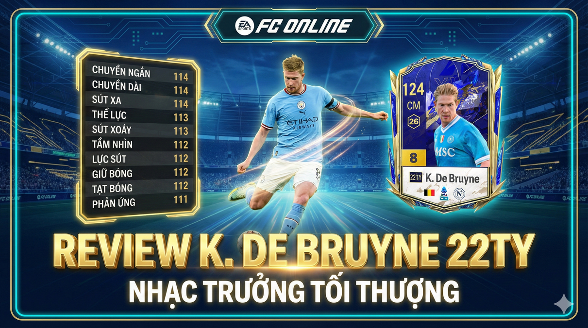 Kevin De Bruyne 22ty