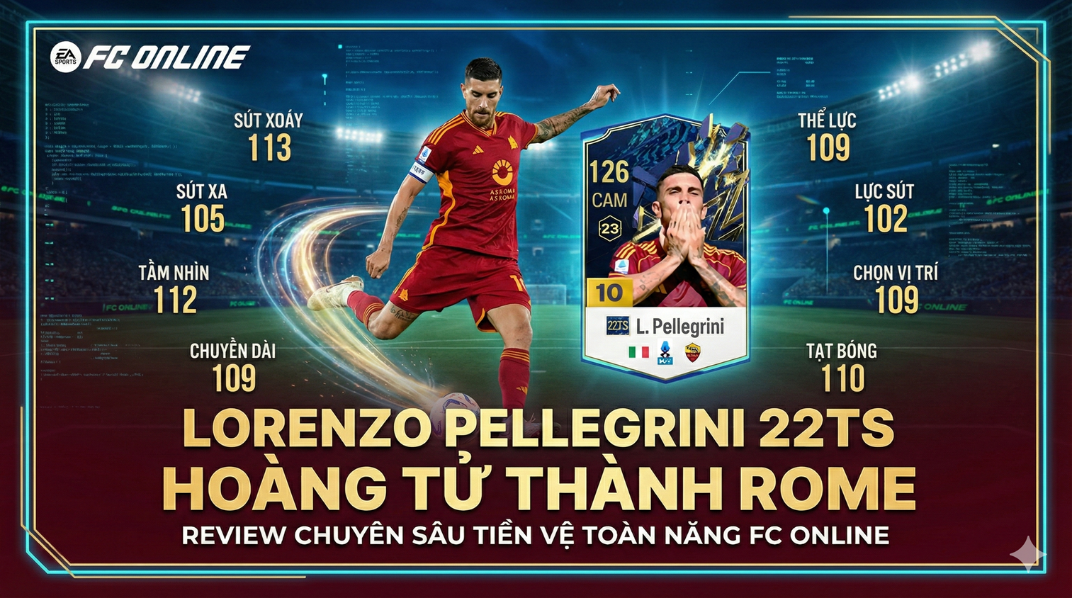 Lorenzo Pellegrini 22ts