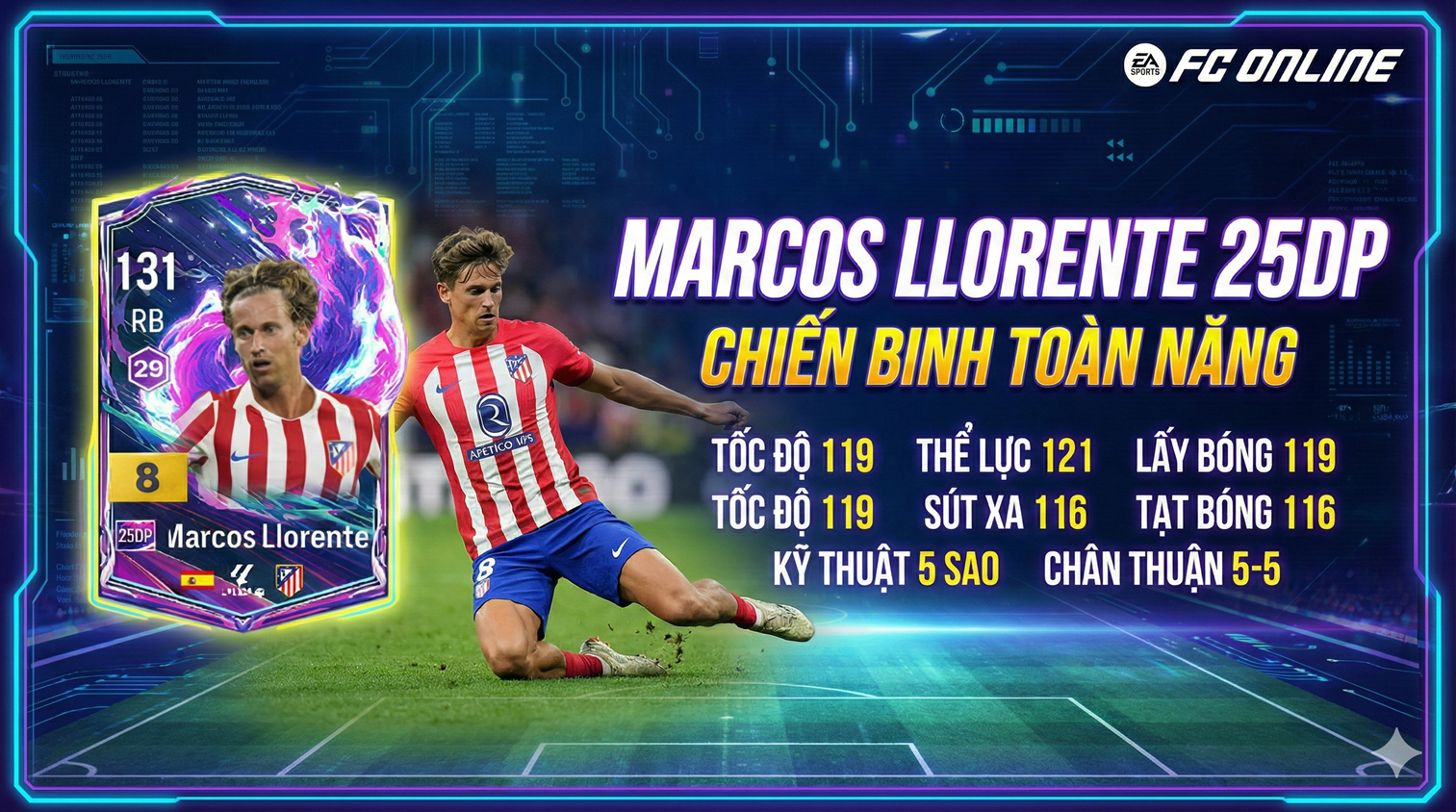 Marcos Llorente 25dp