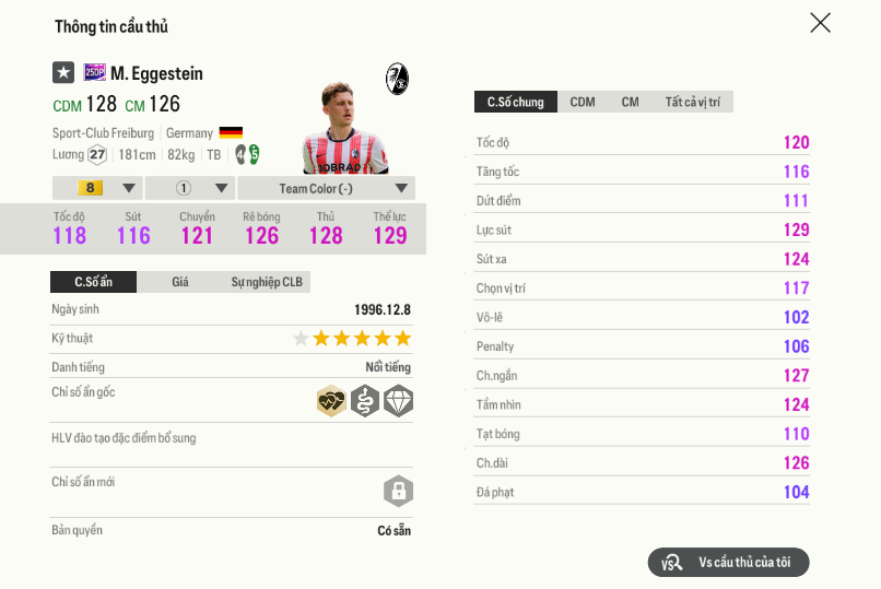 Maximilian Eggestein 25dp 117