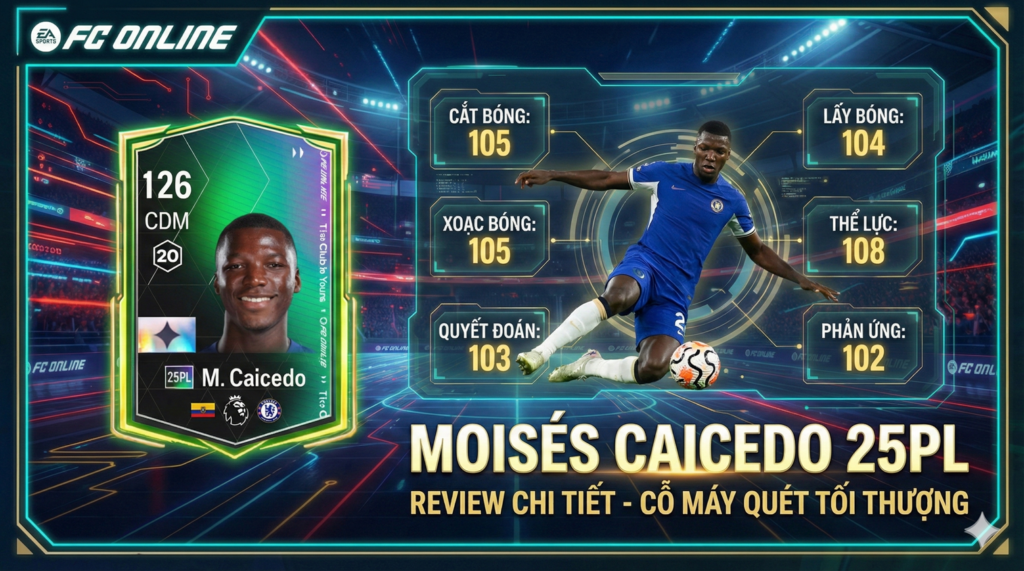 Moisés Caicedo 25pl