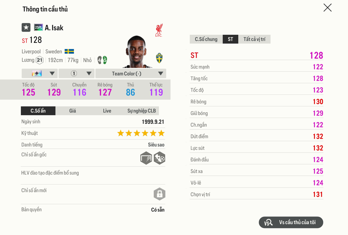 Review Alexander Isak 25pl